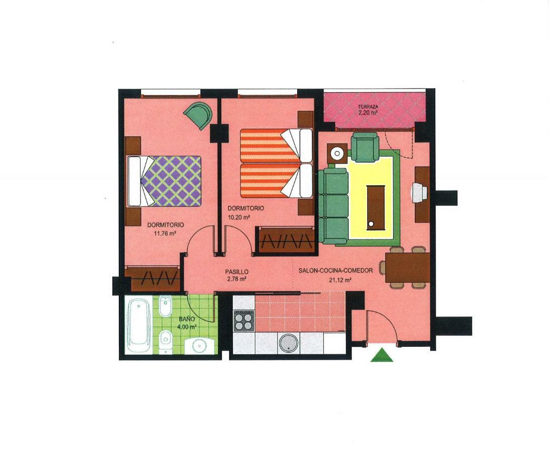 Jardin Del Sella Apartment Cangas de Onis Ngoại thất bức ảnh